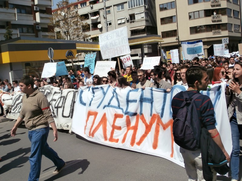 Студентски пленум: Нелегитимните студентски претставници се вечна болка на УКИМ