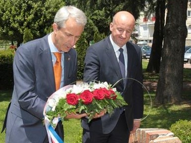 Вилем Вaутер Пломп, амбасадор на Кралството Холандија во Македонија