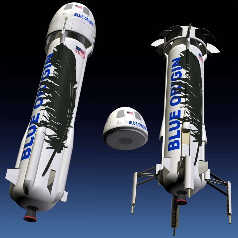 Блу Ориџин ја лансира и приземји ракетата по 4 пат