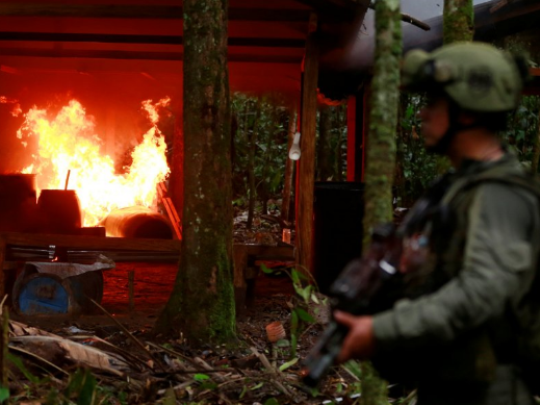 Колумбиските власти уништија 104 лаборатории за кокаин