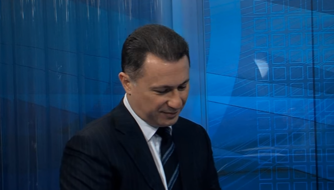 Груевски се прости од актерката Беличанец на фејсбук