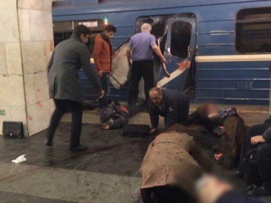 Терористички акт во Санкт Петербург – 10 лица загинати и 47 повредени