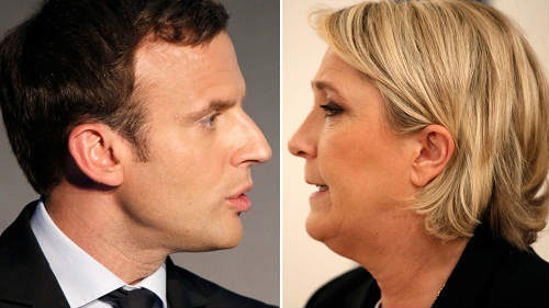 Претседателски избори: Франција денес бира помеѓу Макрон и Ле Пен