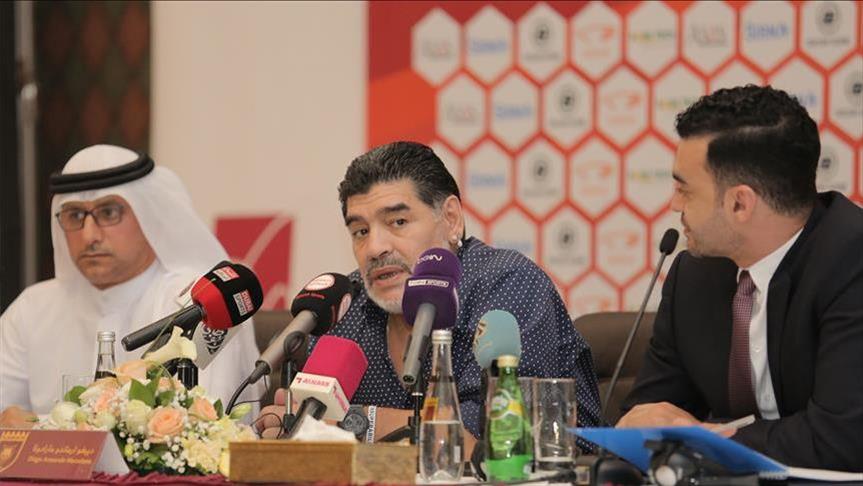 Марадона официјално претставен како нов тренер на Ал Фуџејра
