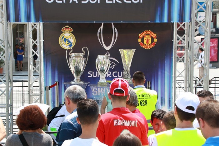 Скопје е подготвено за големиот фудбалски спектакл – УЕФА Суперкупот (ВО ЖИВО)