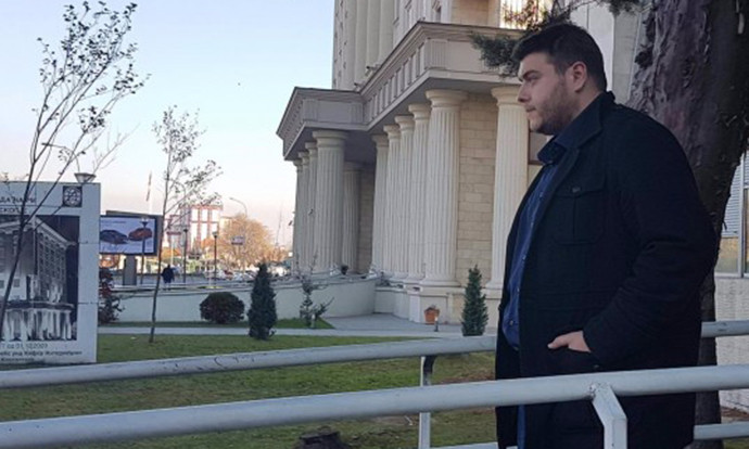 Условна казна за Јордан Ристевски обвинет за „шамарите“ во Центар