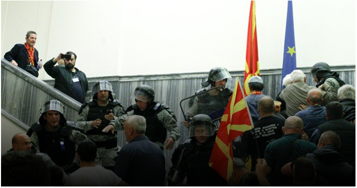 Една година од насилствата во Собранието на Р. Македонија