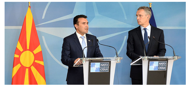 Столтенберг: Вратата на НАТО за Македонија е отворена
