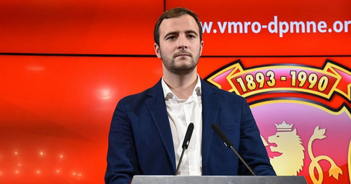 Претседателот на УМС на ВМРО-ДПМНЕ, Кржалоски поднесе оставка
