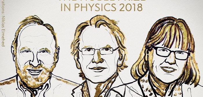 Нобелова награда за физика за Артур Ашкин, Жерард Моро и Дона Стрикланд