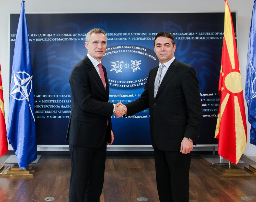 Димитров на Состанокот на министрите за надворешни работи на земјите-членки на НАТО