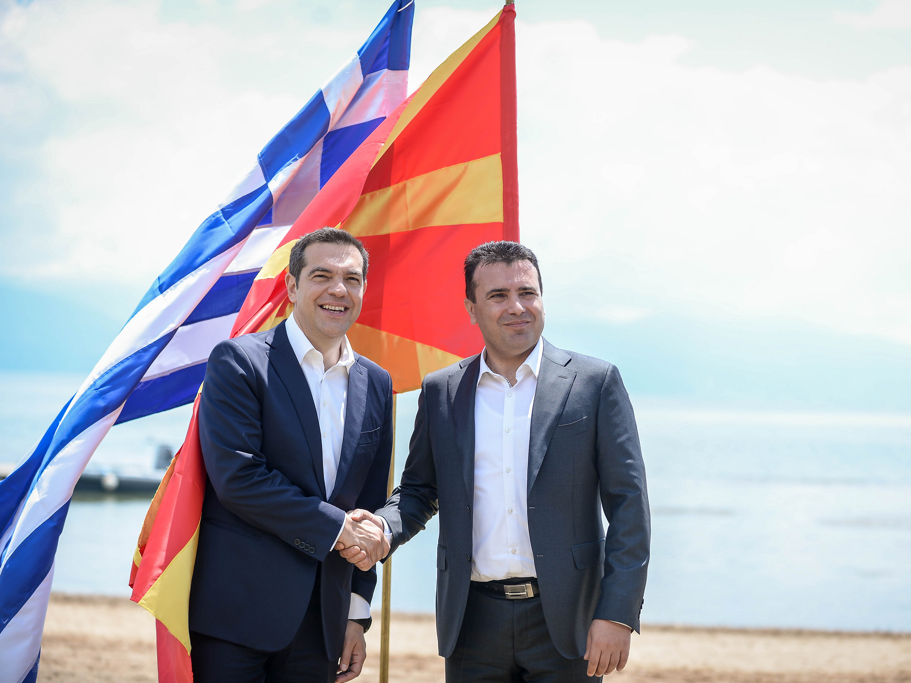 Прва официјална посета на Ципрас на Северна Македонија на 2. април