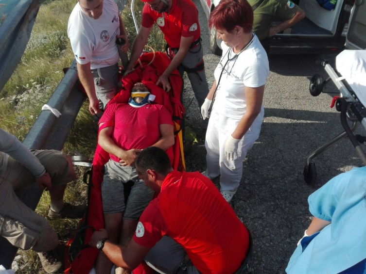 Планинската спасителна служба во Охрид со интервенција на повреден велосипедист
