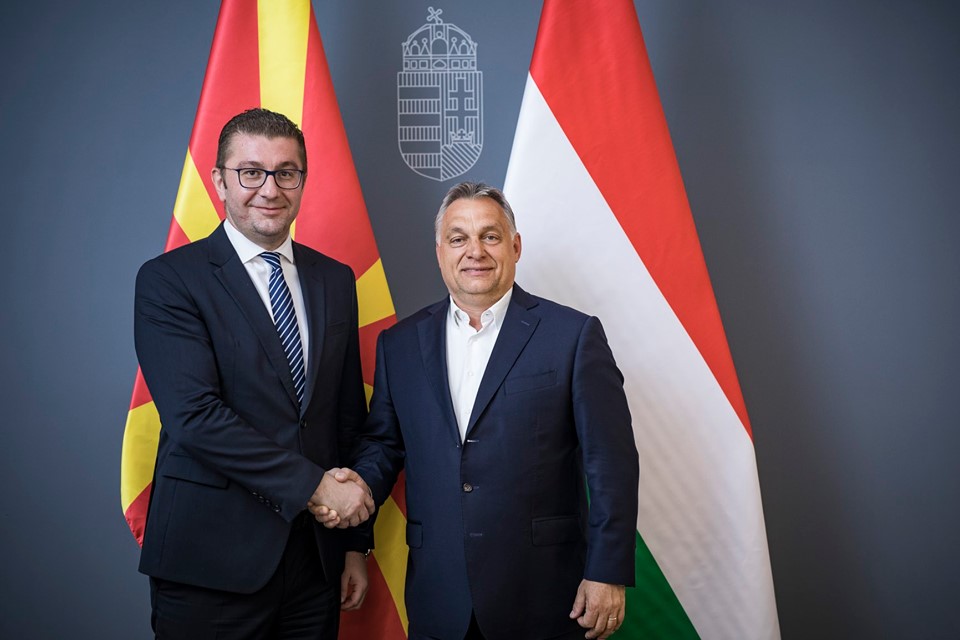 Мицкоски на средба со премиерот Виктор Орбан