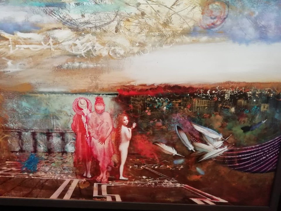 Чифте амам: Изложба „Ателје, Радоста на сликањето“ – Рубенс Корубин
