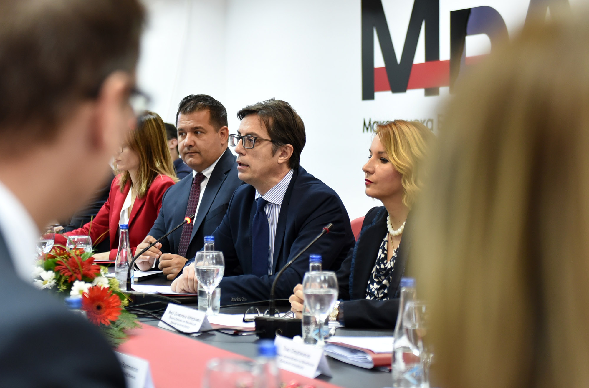 Пендаровски на средба со претставници на Македонската банкарска асоцијација