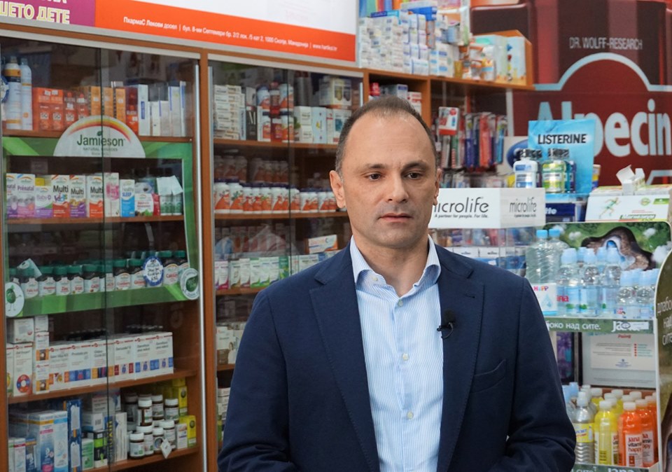 Филипче: Со укинувањето на квотите за лекови на рецепт имаме задоволни пациенти