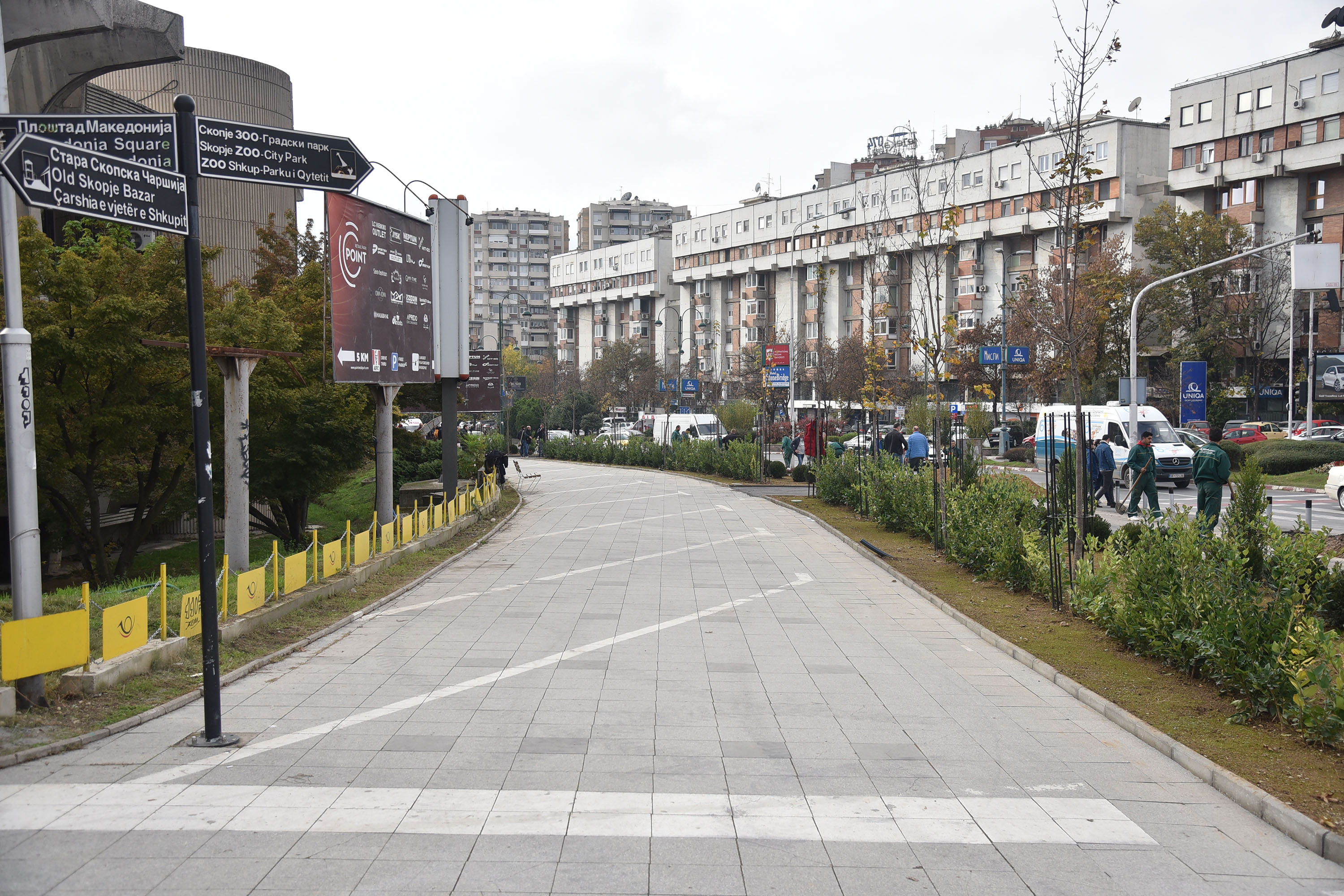 Град Скопје: Хуманизиран јавен простор во Малиот ринг