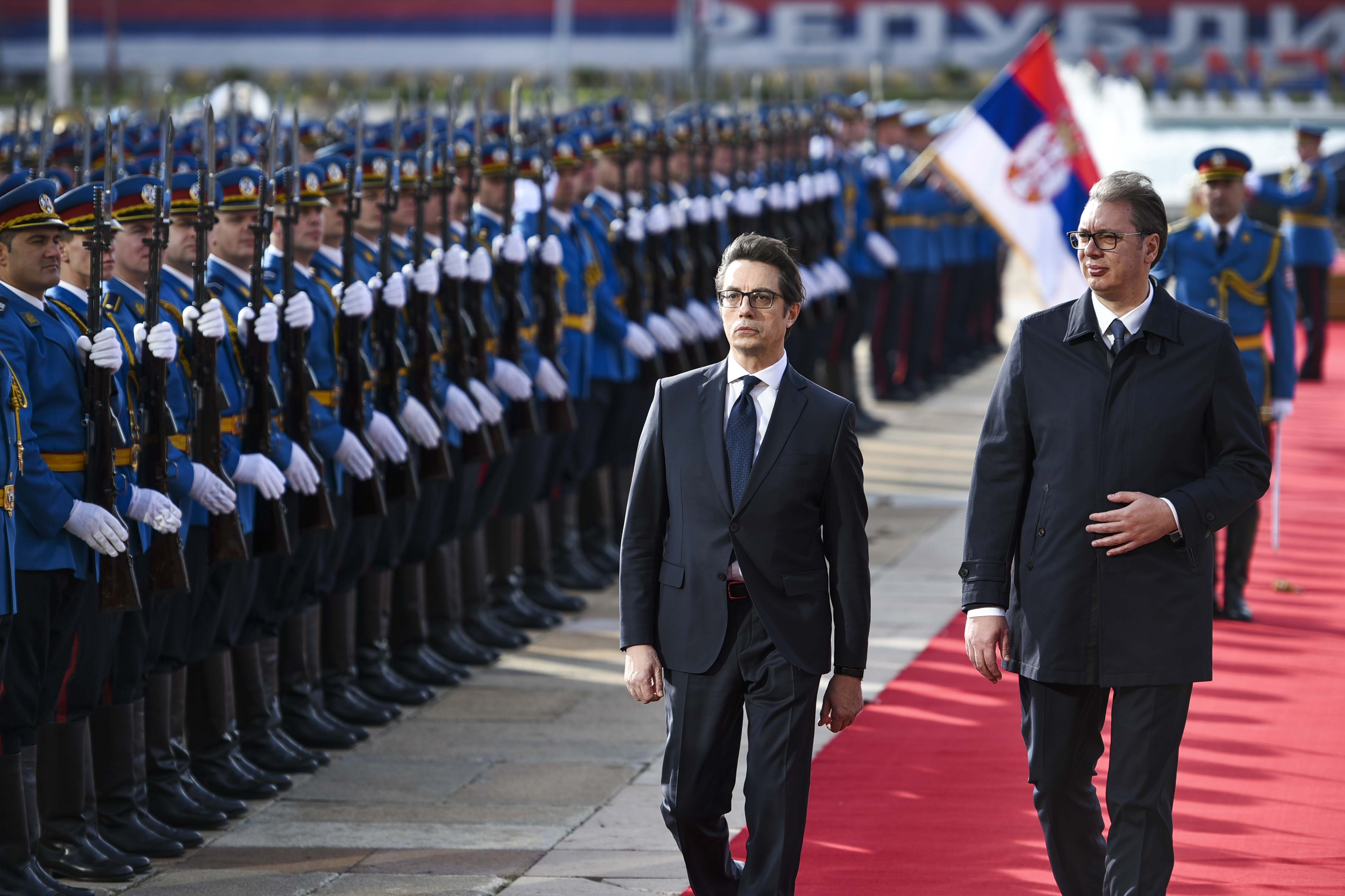 Oфицијална посета на претседателот Пендаровски на Србија