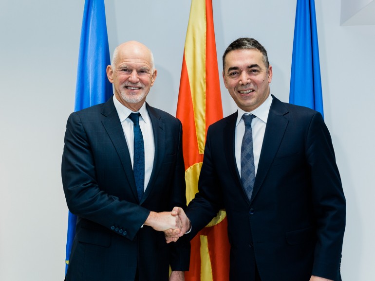 Димитров-Папандреу: Партнерство засновано врз пријателство и заеднички интерес за просперитетен регион