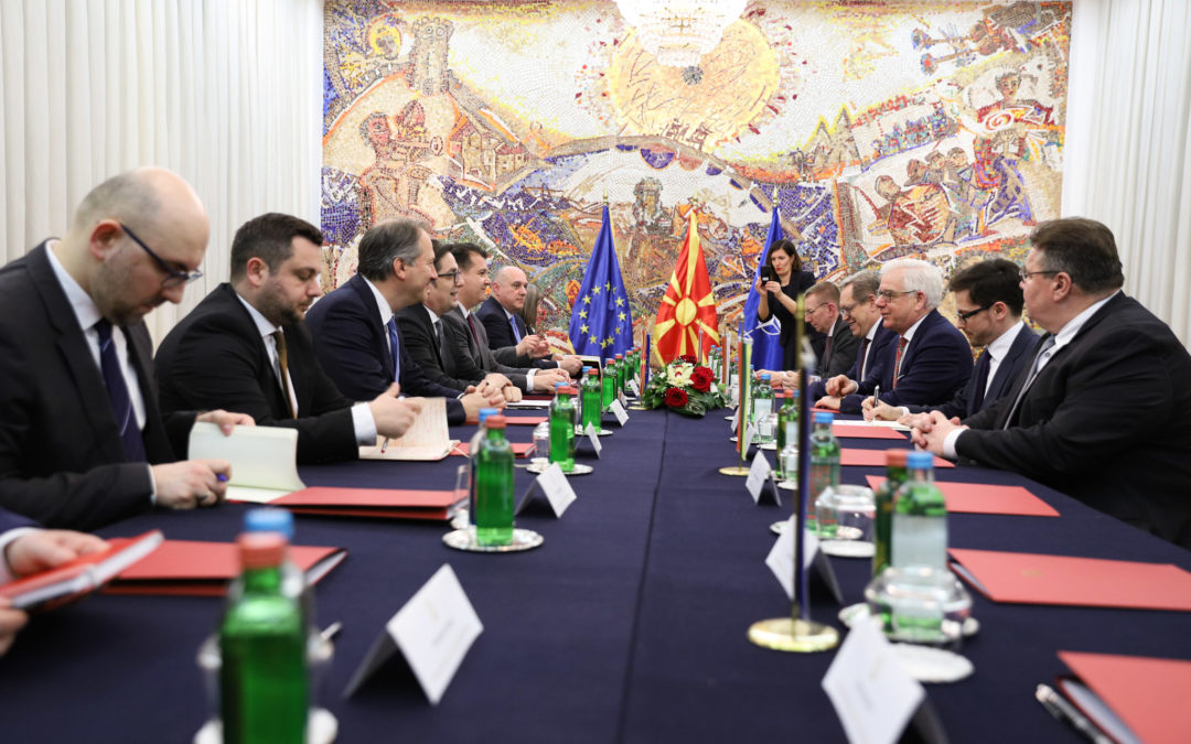 Пендаровски на средба со министри за надворешни работи на држави од групата „Пријатели на проширувањето“