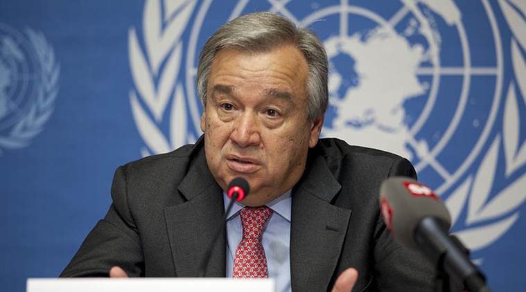 Генералниот секретар на ОН Гутереш во Москва, бара прекин на огнот