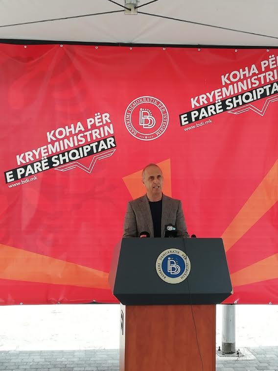 Деари: Како што верував за прв градоначалник албанец во Кичево, јас верувам и за прв Премиер албанец