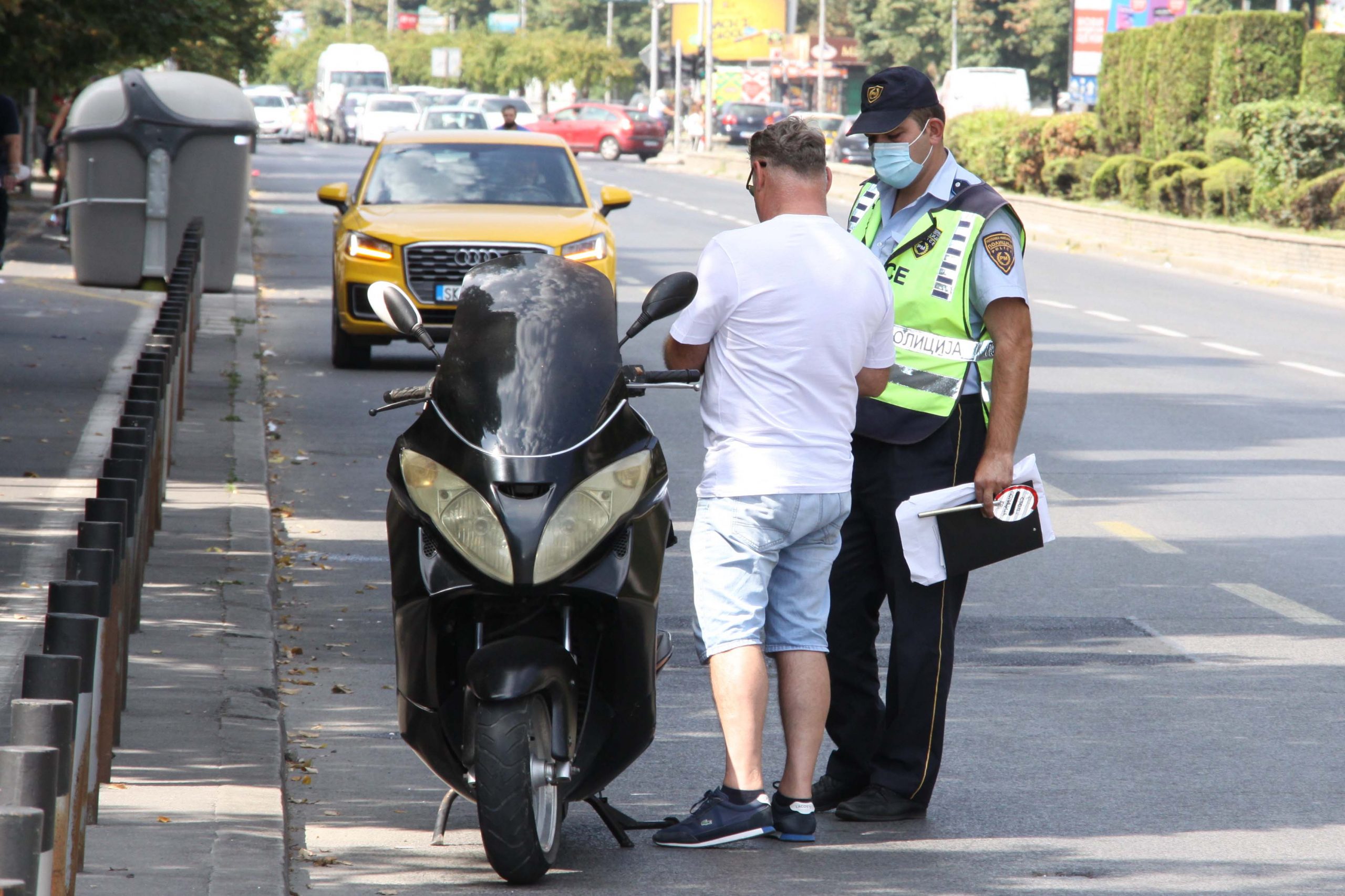 Засилени сообраќајни контроли во Скопје: Изречени 514 санкции