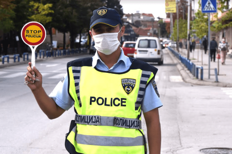 Изречени 264 санкции за сообраќајни прекршоци во Скопје