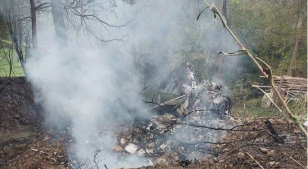 Српски воен авион МИГ 21 се урна во близина на границата со БиХ