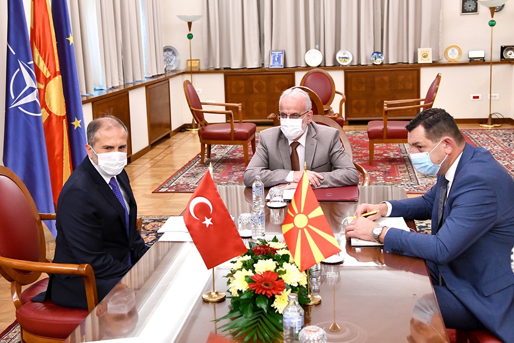 Средба на претседателот Џафери со Н.Е. Хасан Мехмет Секизќок