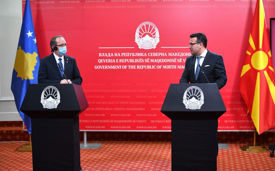 Заев-Хоти: Позитивниот политички дијалог ќе се потврди со заедничка седница меѓу Владите на двете земји