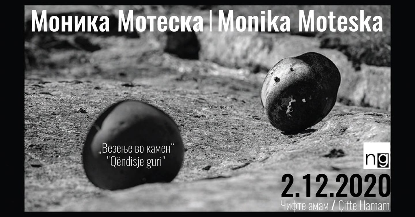 Чифте амам: Изложба на Моника Мотеска „Везење во камен“