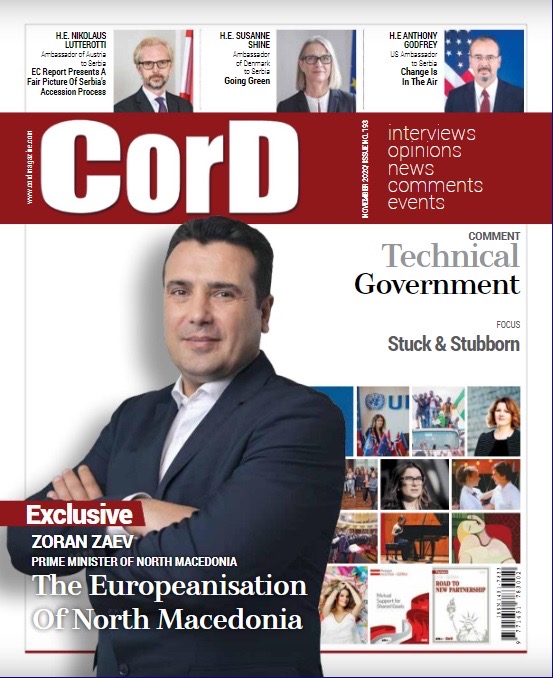 Заев во интервју за магазинот „CorD“: Целта ни е европеизација на Северна Македонија
