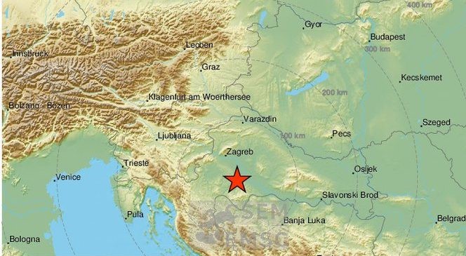 Нови земјотреси во Петриња, најсилниот 4,2 по Рихтер