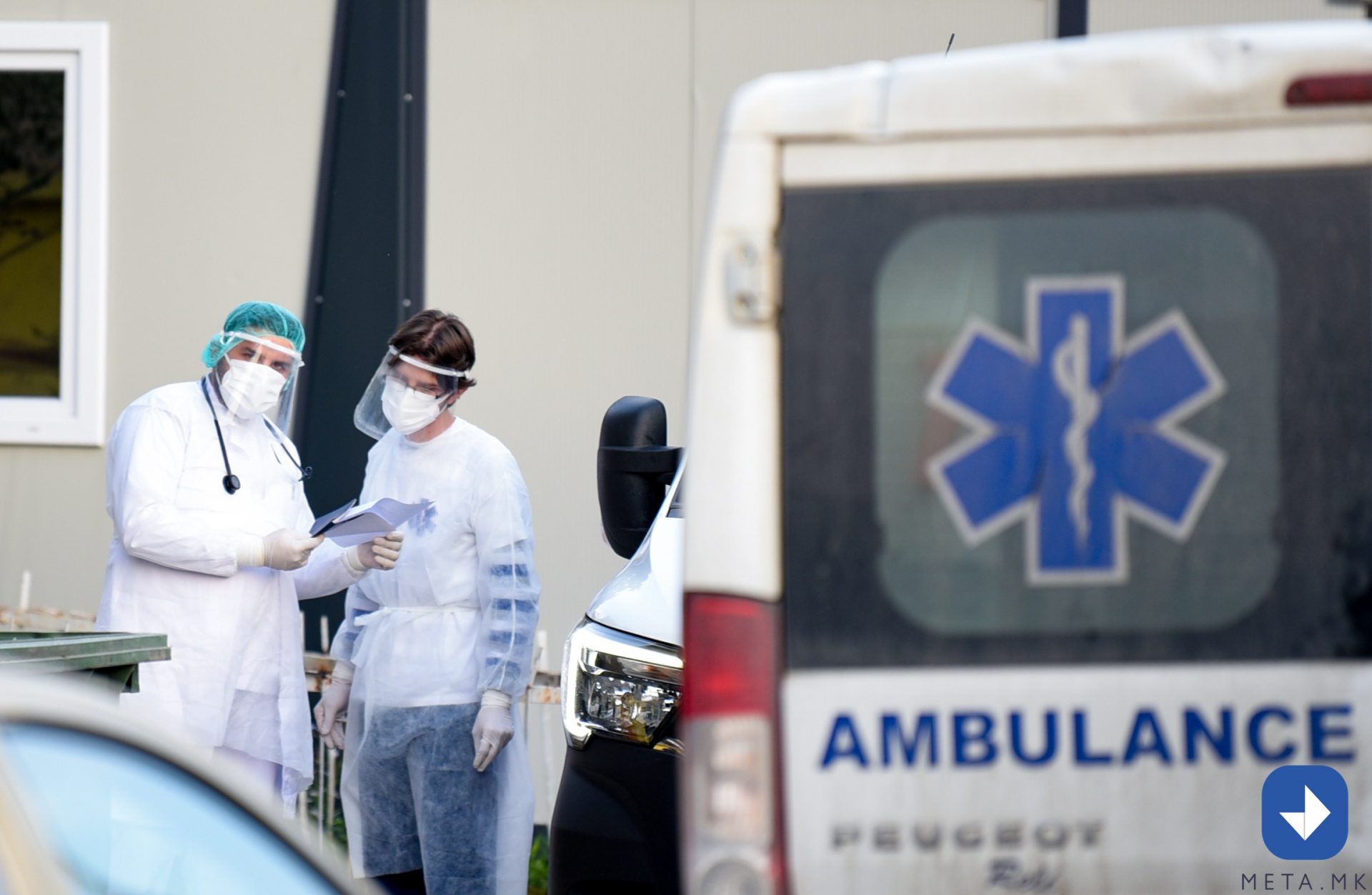 Во ковид центрите во Скопје за 24 часа се хоспитализирани 3 пациенти