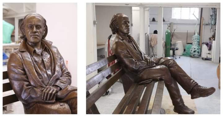Скулптурата на Горан Стефановски ќе биде потсетник на неговите дела