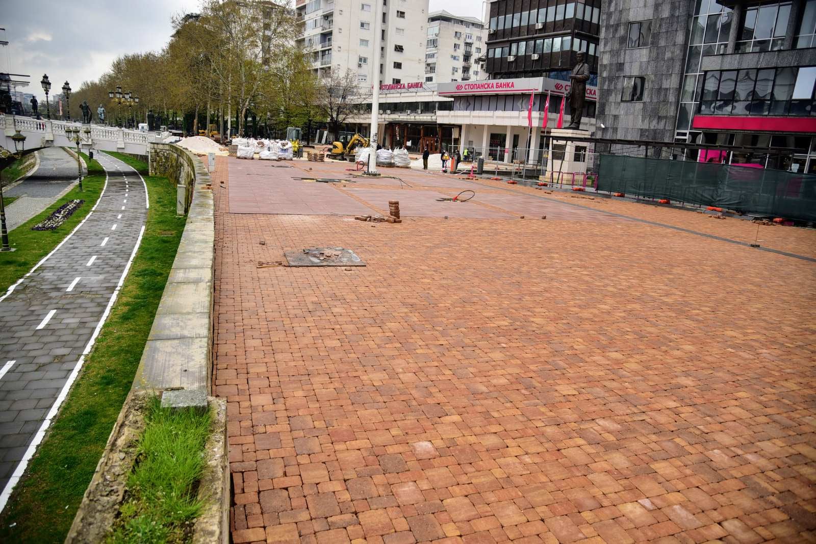 Скопје со ново шеталиште на Кеј “13 ноември” од почетокот на летото