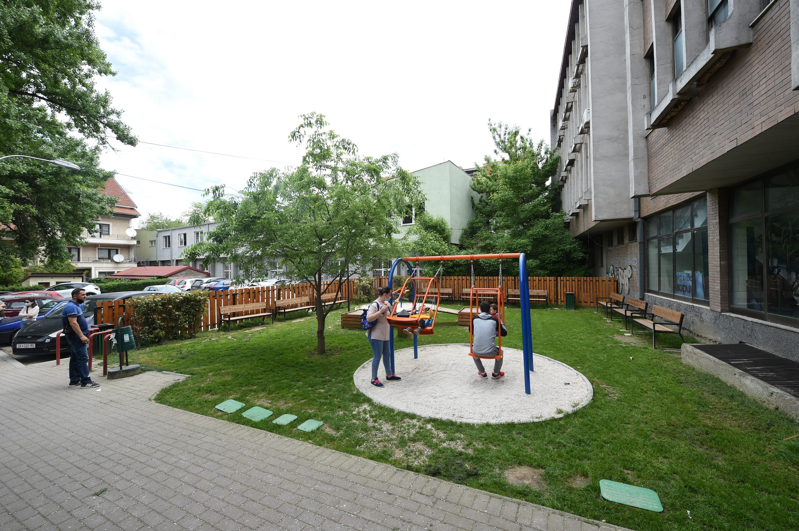Скопје со нов уреден зелен сквер кај “МЛИН БАЛКАН”
