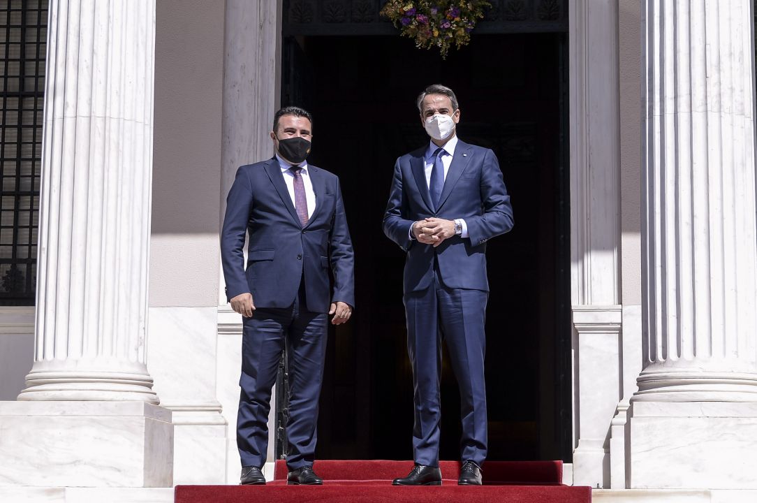 Средба Заев – Мицотакис: Поддршка од Грција за старт на преговорите