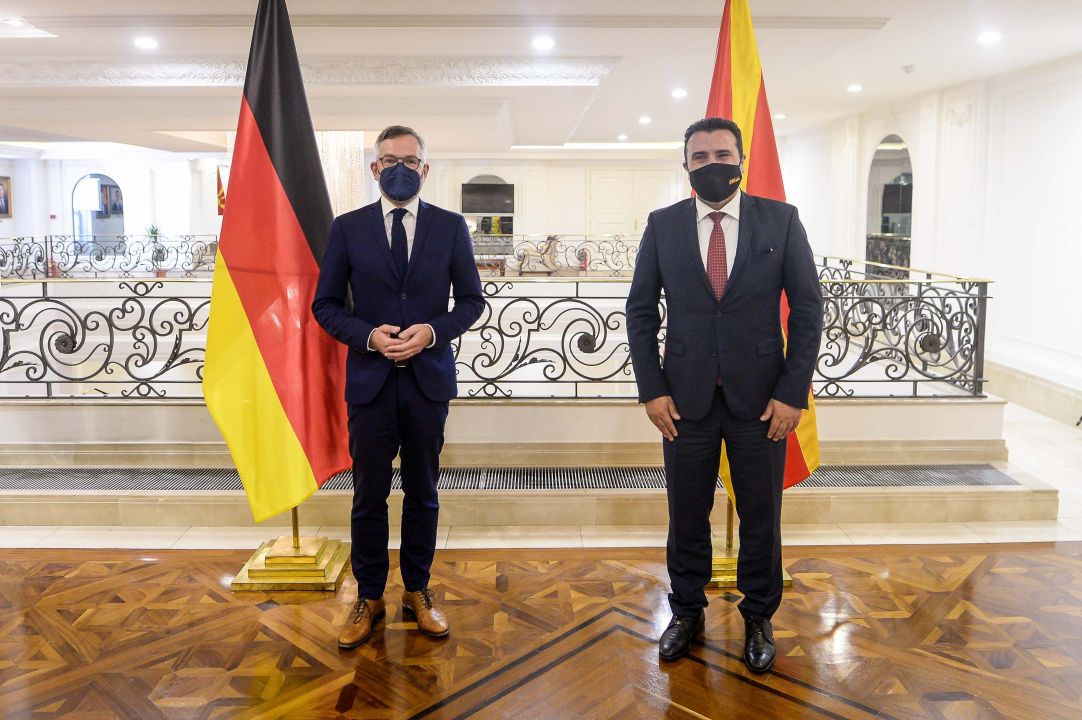 Заев – Рот: Германија го поддржува напредокот на РС Македонија во евроинтеграциите