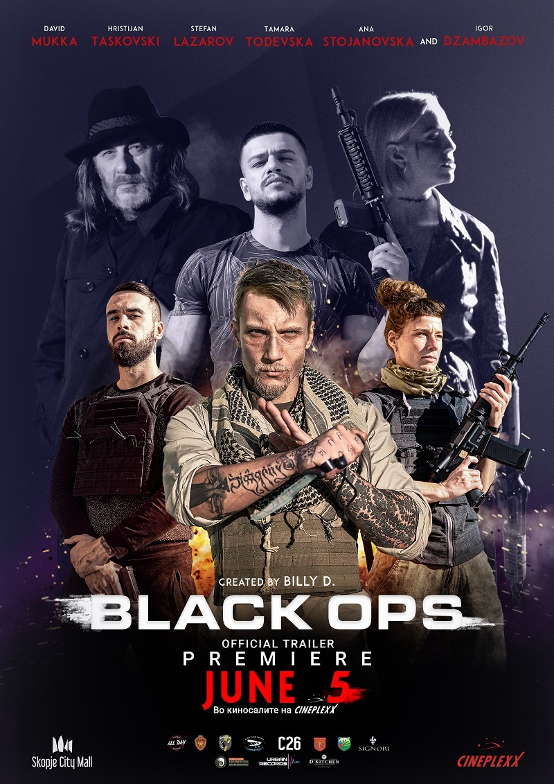 “BLACK OPS”- Експлозивна филмска акција во Скопје