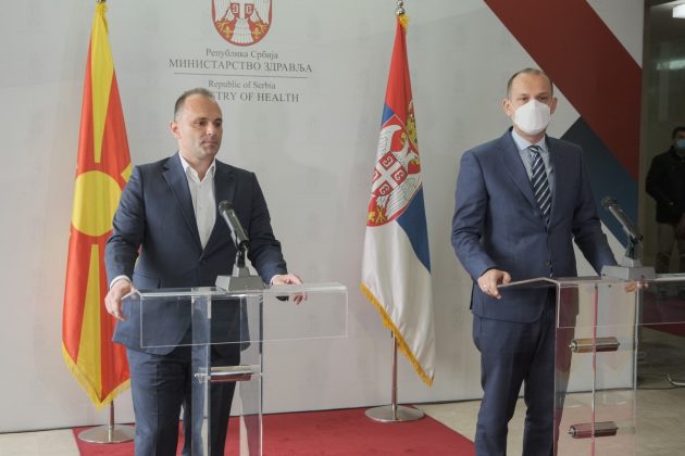 Филипче: Ревакцинацијата на македонските граѓани во Србија ќе биде во Ниш и Врање