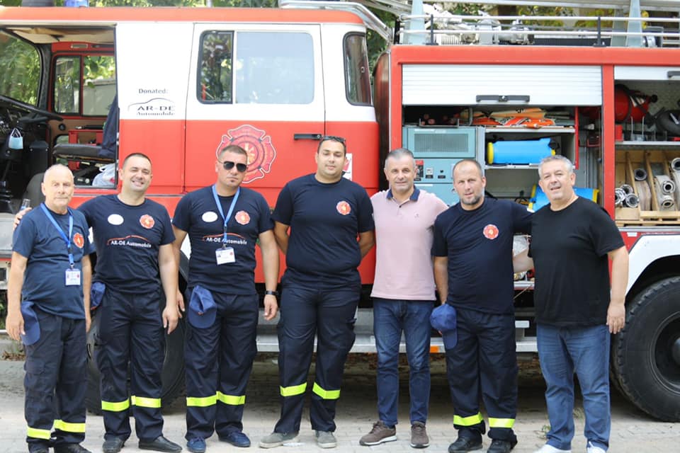 Доброволците од “Бајрам Мифтари” во помош на регионите зафатени од пожарите