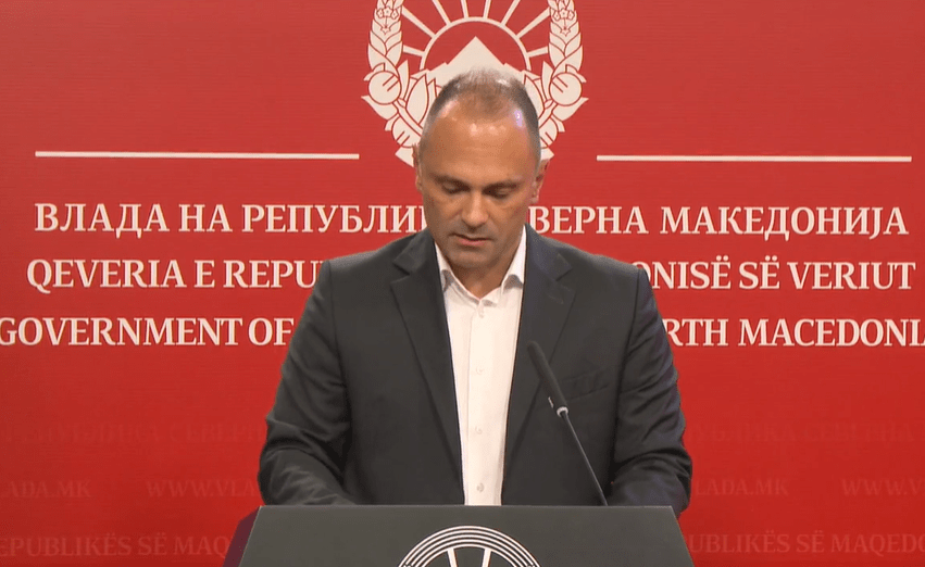 Видео од обраќањето на министерот Филипче
