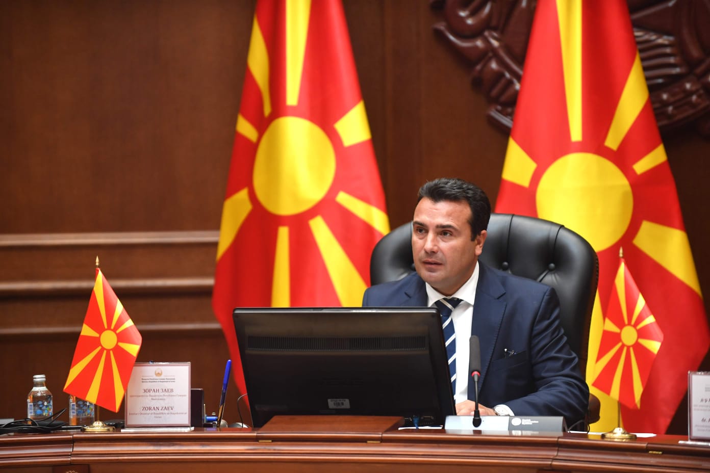 Собранието ја констатира оставката на премиерот Заев