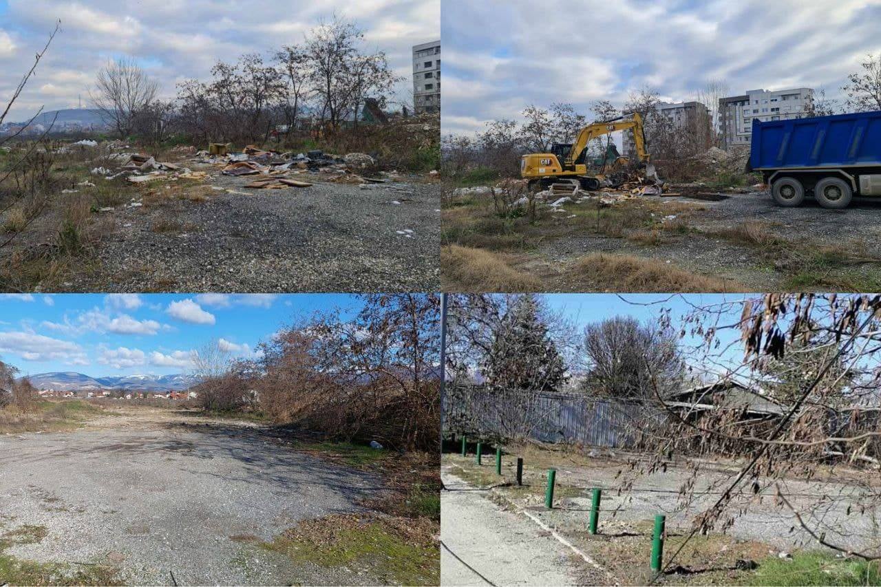 Град Скопје: Исчистена е дивата депонија на крајот на булеварот Илинден