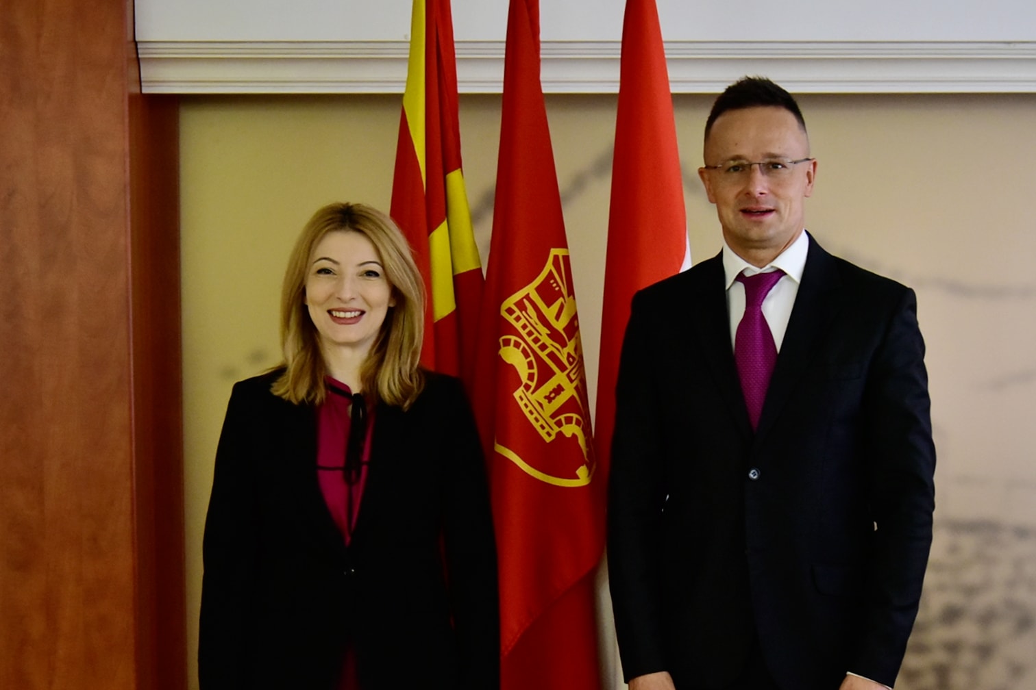 Данела-Сијарто: Договор за интензивна соработката меѓу Унгарија и Градот Скопје
