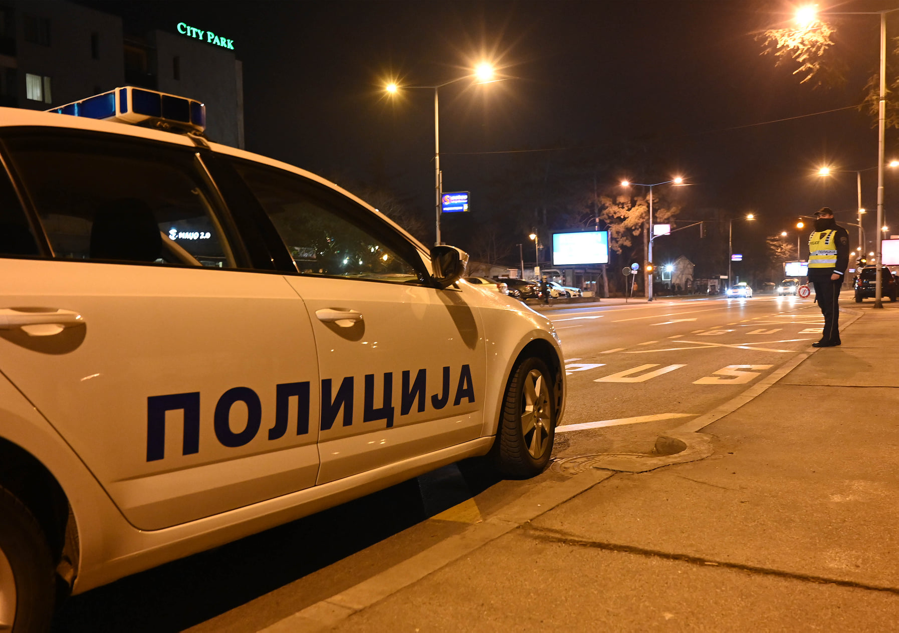 По сообраќајката кај Сити мол возачот е приведен во полициска станица