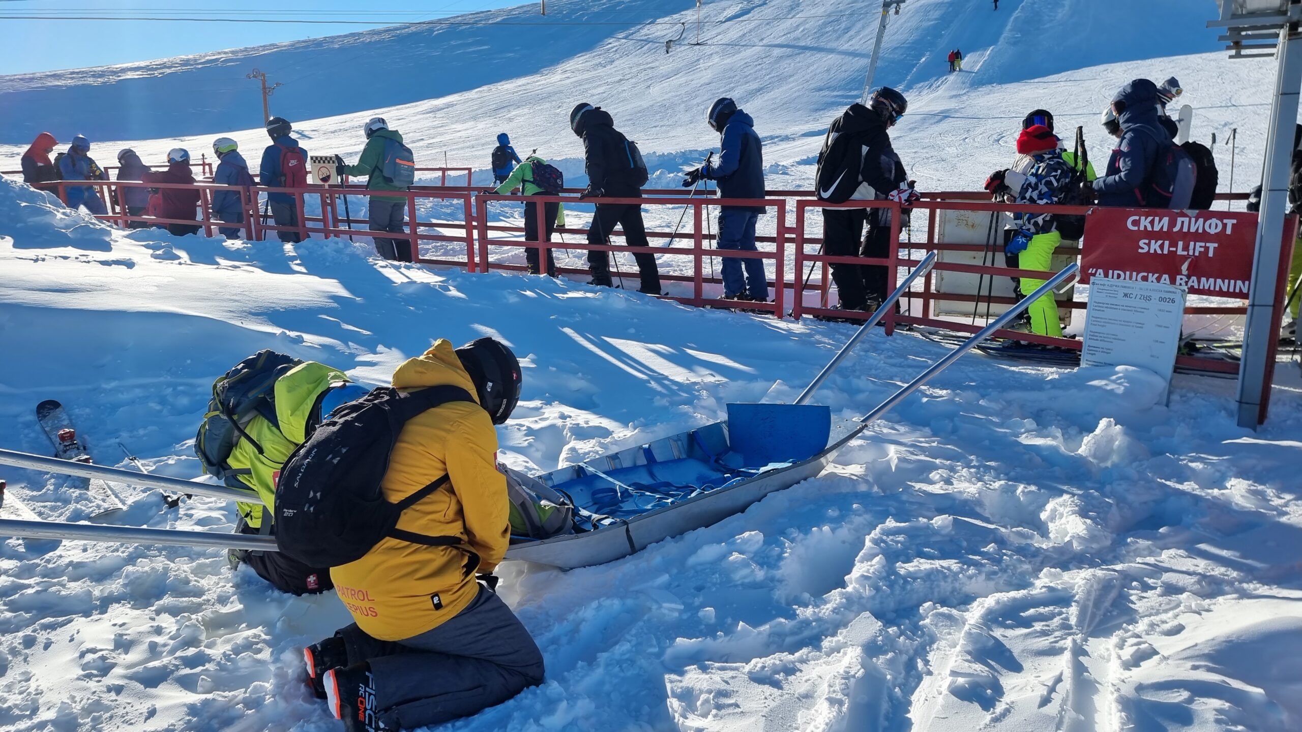 ЦУК во посета на ски-патролата „Попова Шапка“
